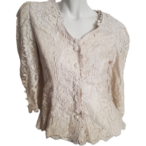 Vintage 1980s Cachet by Bari Protas jacket - Picture 5 of 13